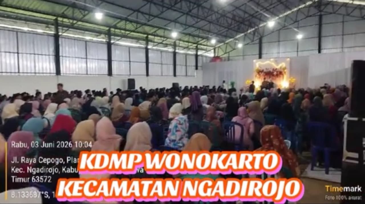 Viral di TikTok, Gedung KDMP di Pacitan Jadi Tempat Hajatan Pernikahan Sebelum Difungsikan