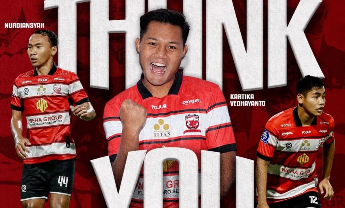 Update Transfer Madura United: 7 Pemain Dilepas, 3 Dipertahankan