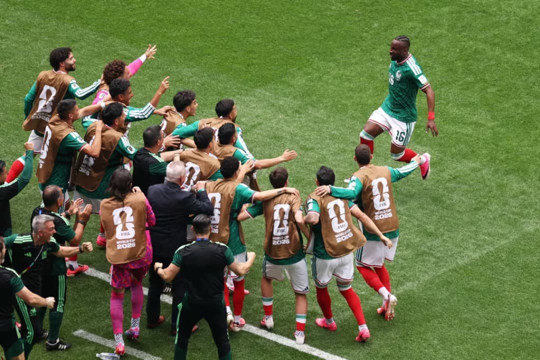 Hasil Piala Dunia 2026: Lewati Drama 3 Kartu Merah, Meksiko Bekuk Afrika Selatan pada Partai Pembuka