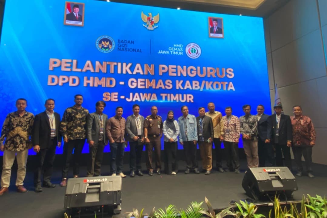 Perkuat Mitra Dapur MBG, HMD-Gemas Jatim Resmi Bentuk Kepengurusan di 38 Daerah