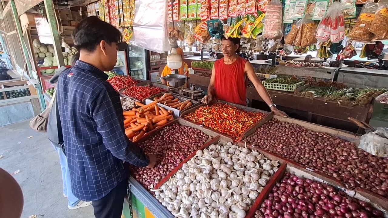 Harga Bumbu Dapur di Kediri Naik-Turun, Bawang Merah Tembus Rp 54 Ribu/KG