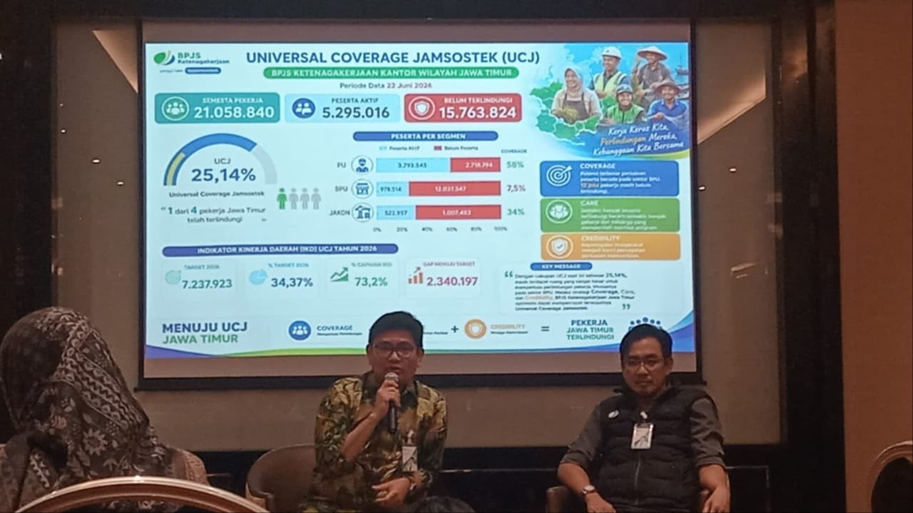 Lindungi Pekerja Rentan, BPJamsostek Beri Diskon 50 Persen