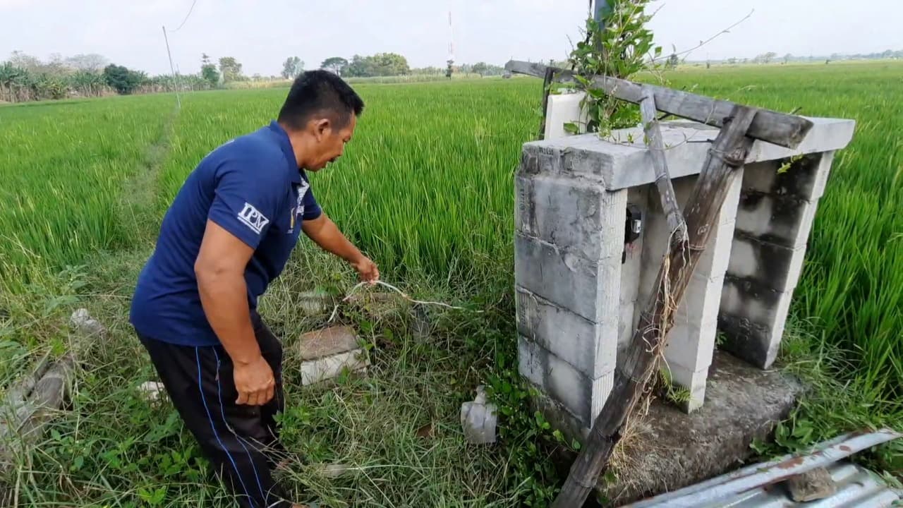 Tujuh Pompa Air Sawah Raib Dicuri, Petani di Magetan Waswas Hadapi Musim Kemarau