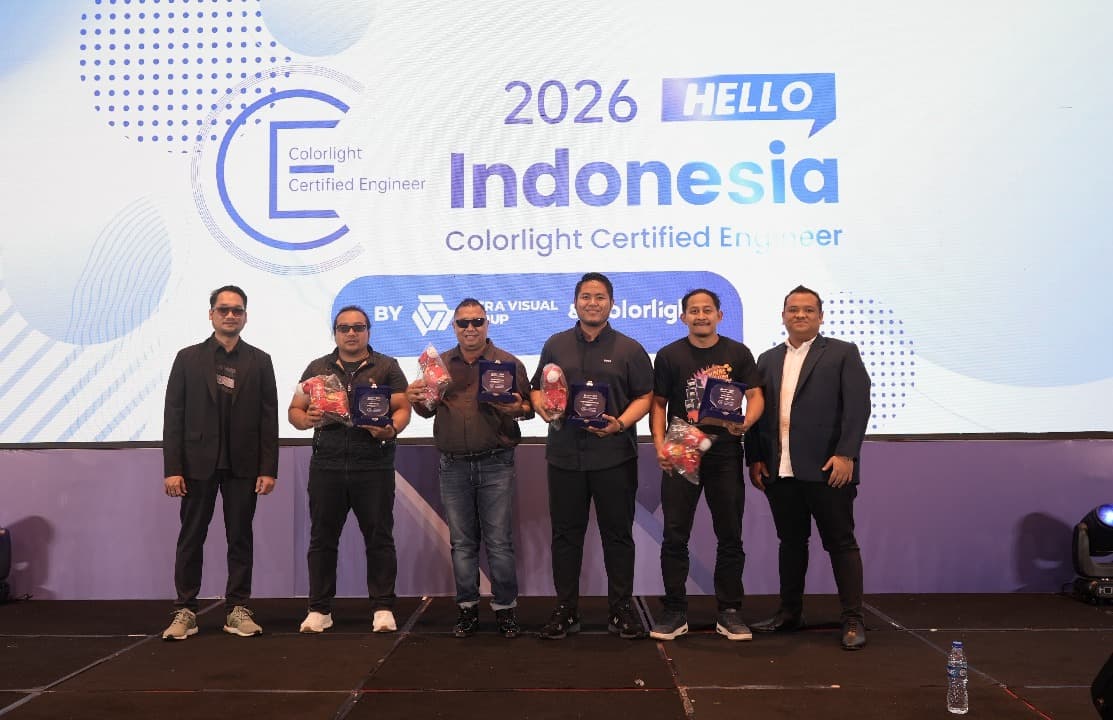 Colorlight Certified Engineer Indonesia 2026 di Surabaya, Cetak Ahli Bidang LED Display