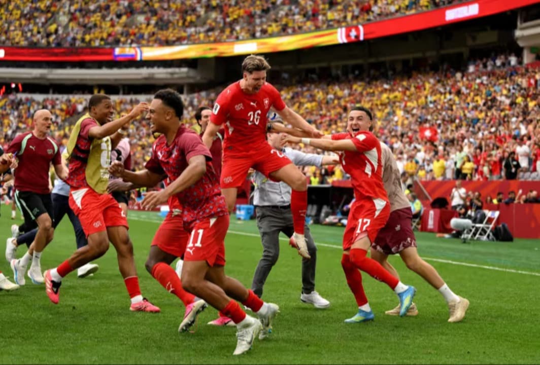 Hasil Piala Dunia 2026: Menang Adu Penalti Kontra Kolombia, Swiss Segel Tiket Terakhir Perempat Final