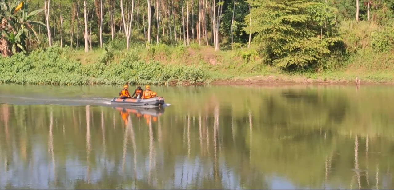 Pamit Mancing, Pria Tulungagung Hilang Diduga Tercebur Sungai Brantas