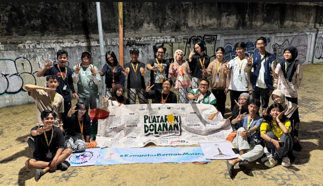 Balik Dolanan: Wavvy Creative UMM dan Komunitas Bermain Malang Ajak Warga Nostalgia Permainan Tradisional