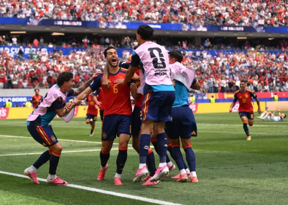 Hasil Piala Dunia 2026: Mikel Merino Supersub Lagi, Spanyol Pulangkan Belgia lewat Kemenangan 2-1
