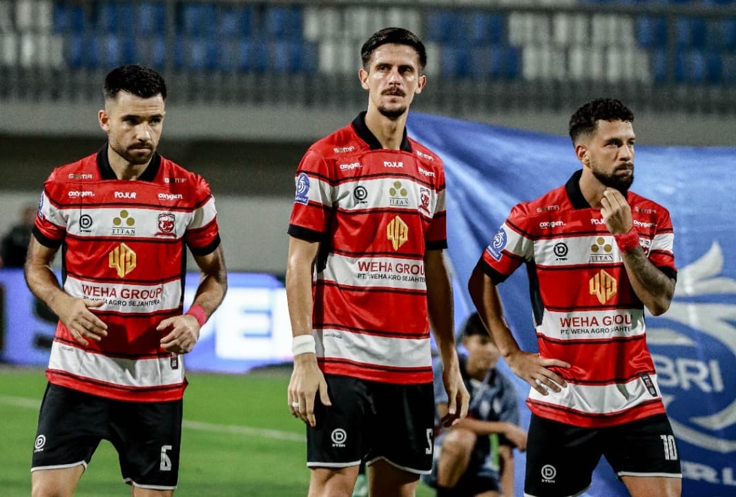 Madura United Pertahankan 4 Pemain Asing untuk Jaga Stabilitas Tim