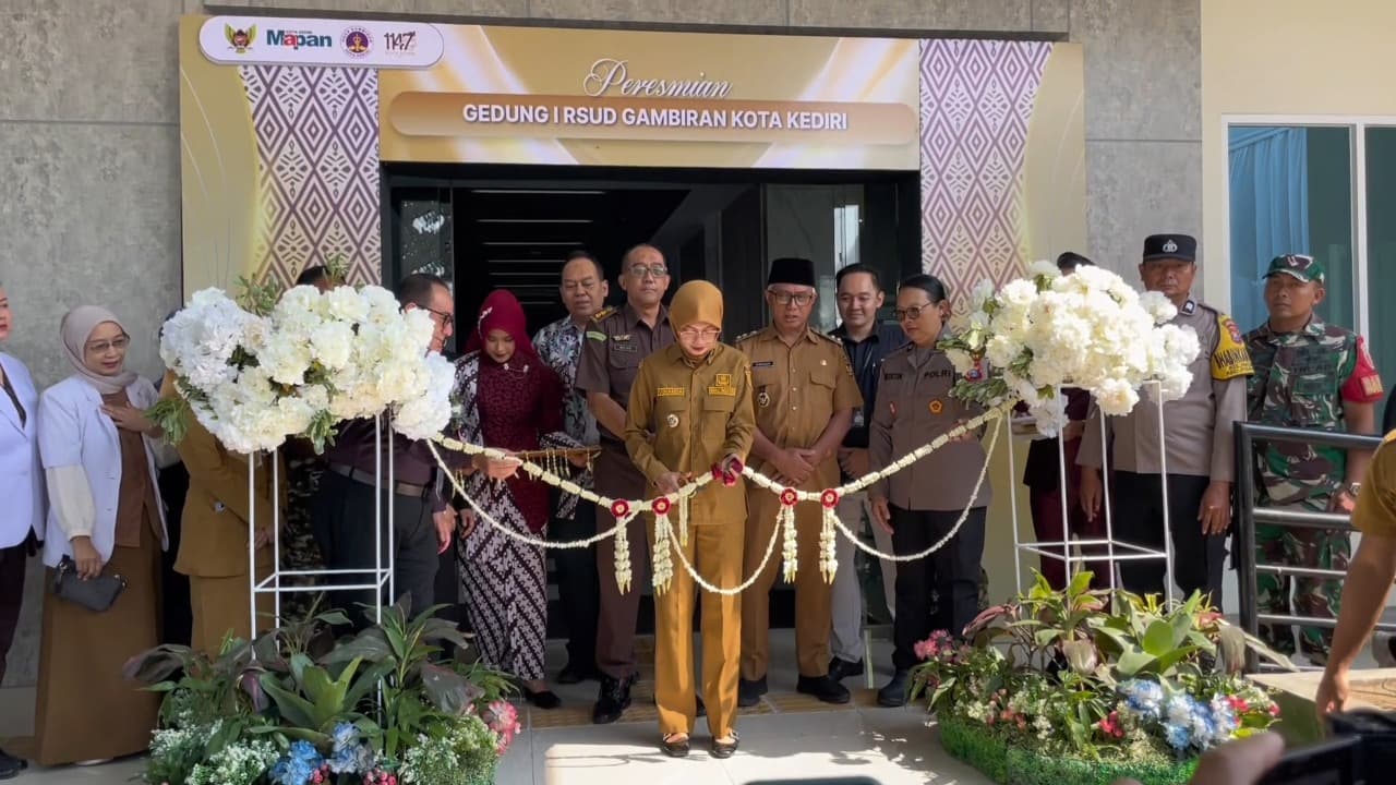 Mbak Vinanda Resmikan Gedung Baru RSUD Gambiran, Fasilitas Kesehatan Makin Lengkap