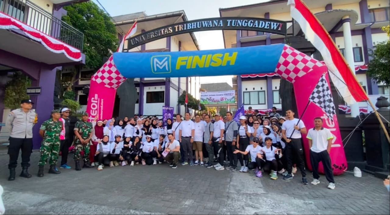 Usia Perak UNITRI Dirayakan Meriah! RunWalk hingga Bazar UMKM Semarakkan Dies Natalis ke-25