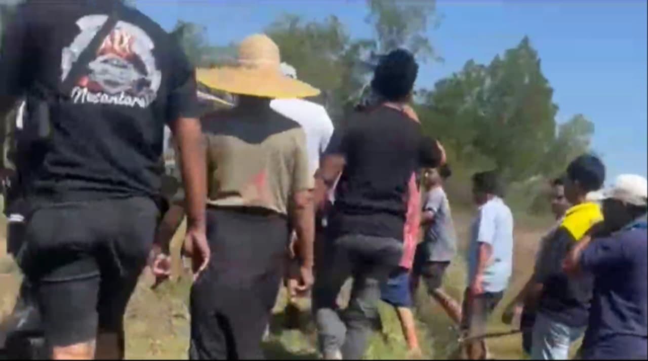 Gagal Beraksi, Pelaku Curanmor di Bangkalan Dihakimi hingga Ditelanjangi Massa