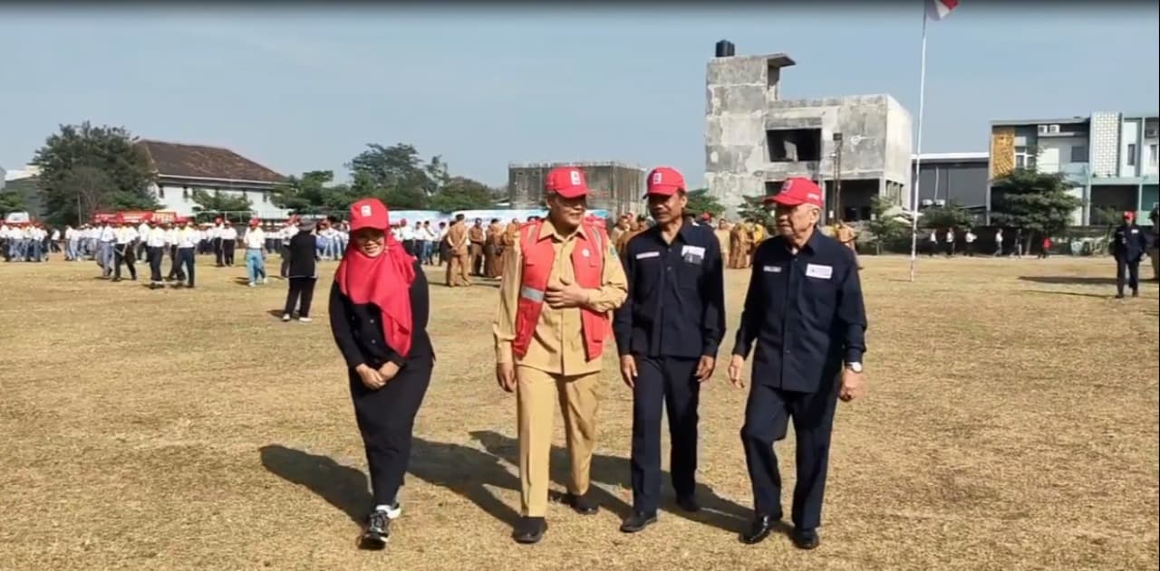 Ribuan Pelajar Ikuti Jumbara PMR Kabupaten Kediri, Ditempa Jadi Generasi Peduli Kemanusiaan