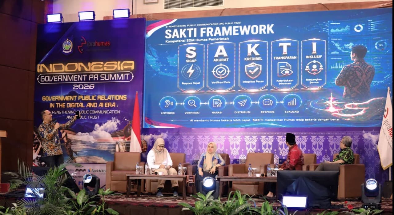 Kabag Humas Pemprov Jatim Perkenalkan Konsep Triangle Shield pada IGPR Summit 2026, Dorong Humas Pemerintah Kuatkan Public Trust di Era AI