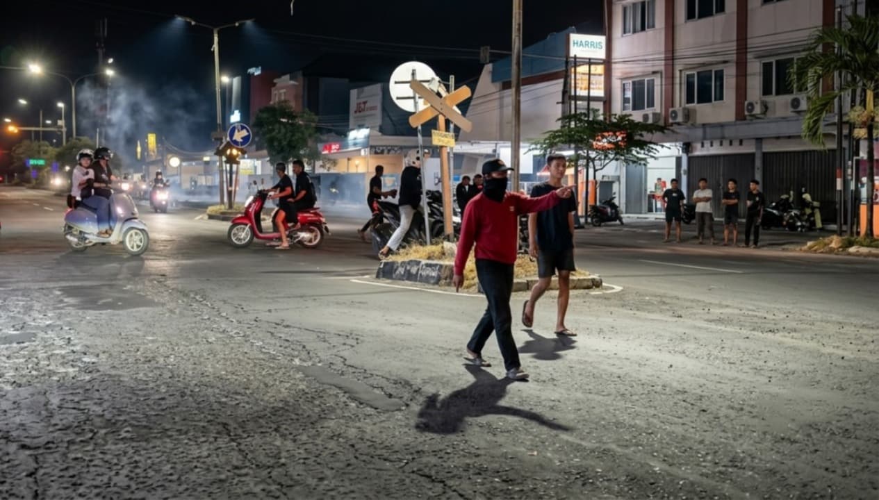 Usai Timnya Kalah dari Persebaya, Aremania Serang Nobar Bonek di Sidoarjo