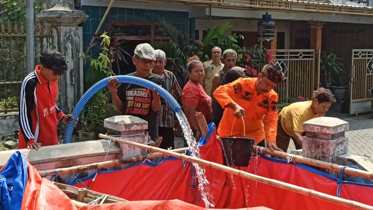 25 Desa di Trenggalek Terdampak Kekeringan, Warga Andalkan Dropping Air Bersih