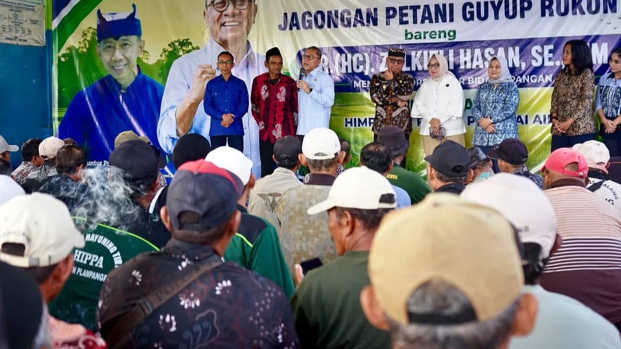 Jagongan Bareng Petani Banyuwangi, Menko Pangan Janji Kawal Pembenahan Infrastruktur Pertanian