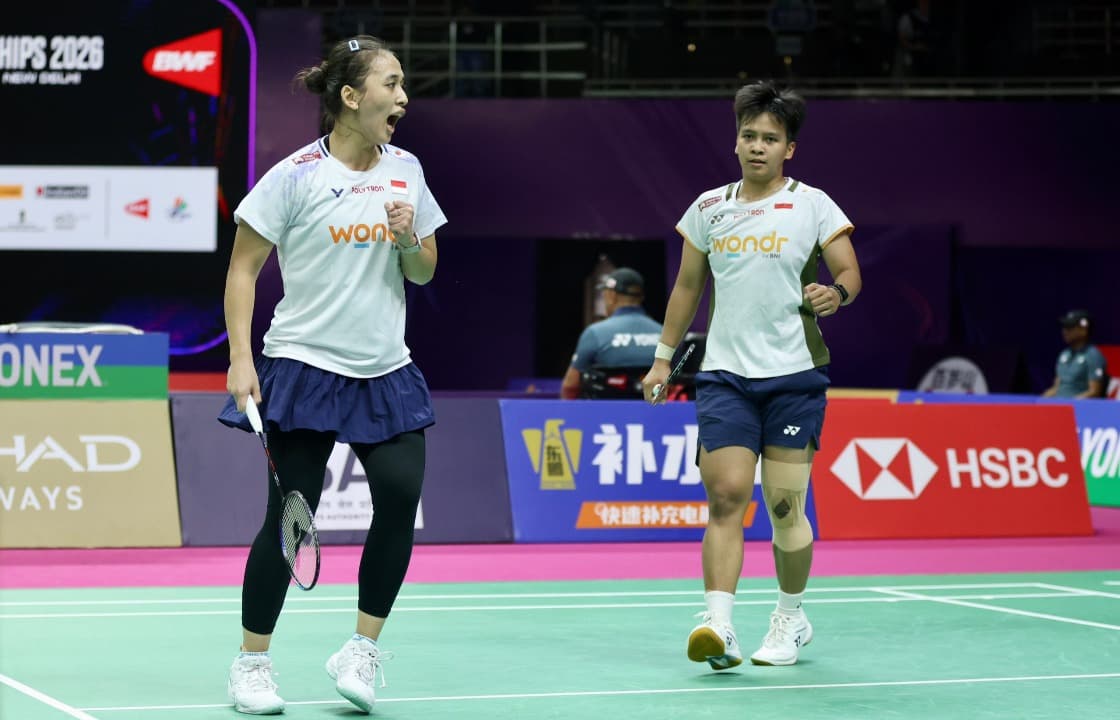 Jadwal Kejuaraan Dunia BWF 2026: Lawan Berat Kembali Menunggu Ganda Putri, 5 Wakil Mentas di Perempat Final