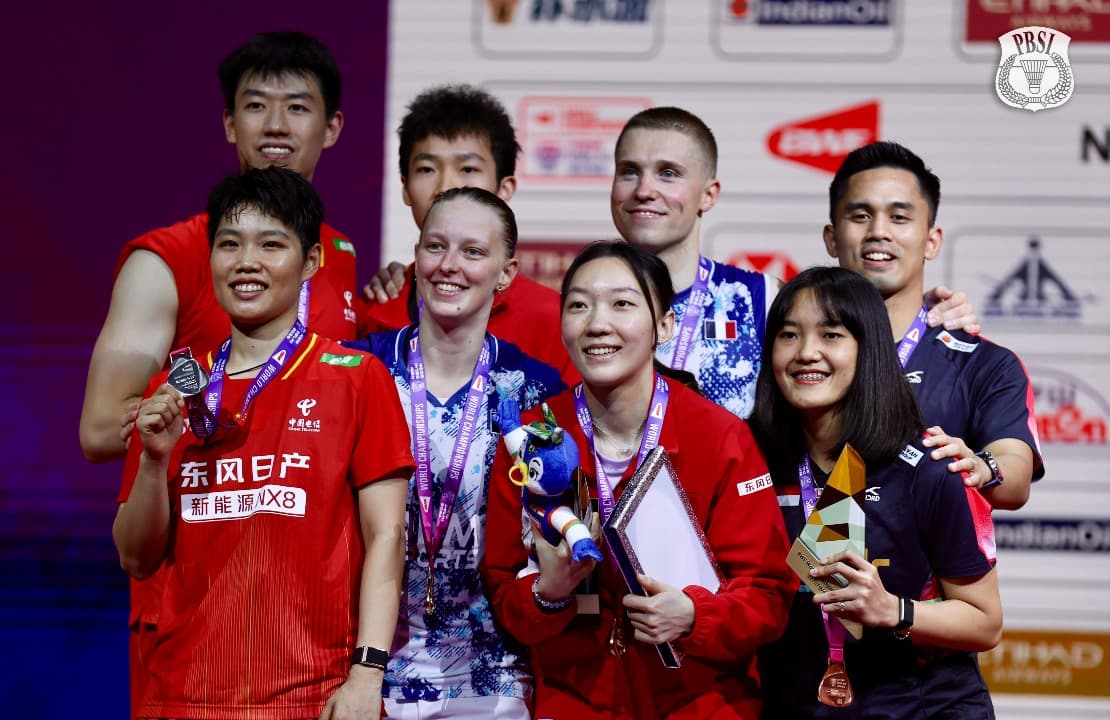 Daftar Juara Kejuaraan Dunia BWF 2026: Wakil Prancis Ukir Sejarah, Amri/Nita Sumbang Perunggu untuk Indonesia