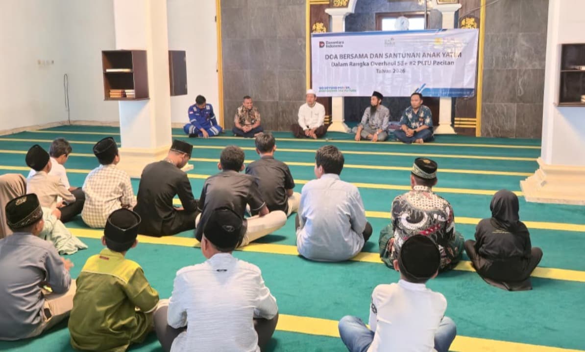 PLN Nusantara Power UP Pacitan Gelar Jumat Hikmat Jelang Overhaul Unit #2