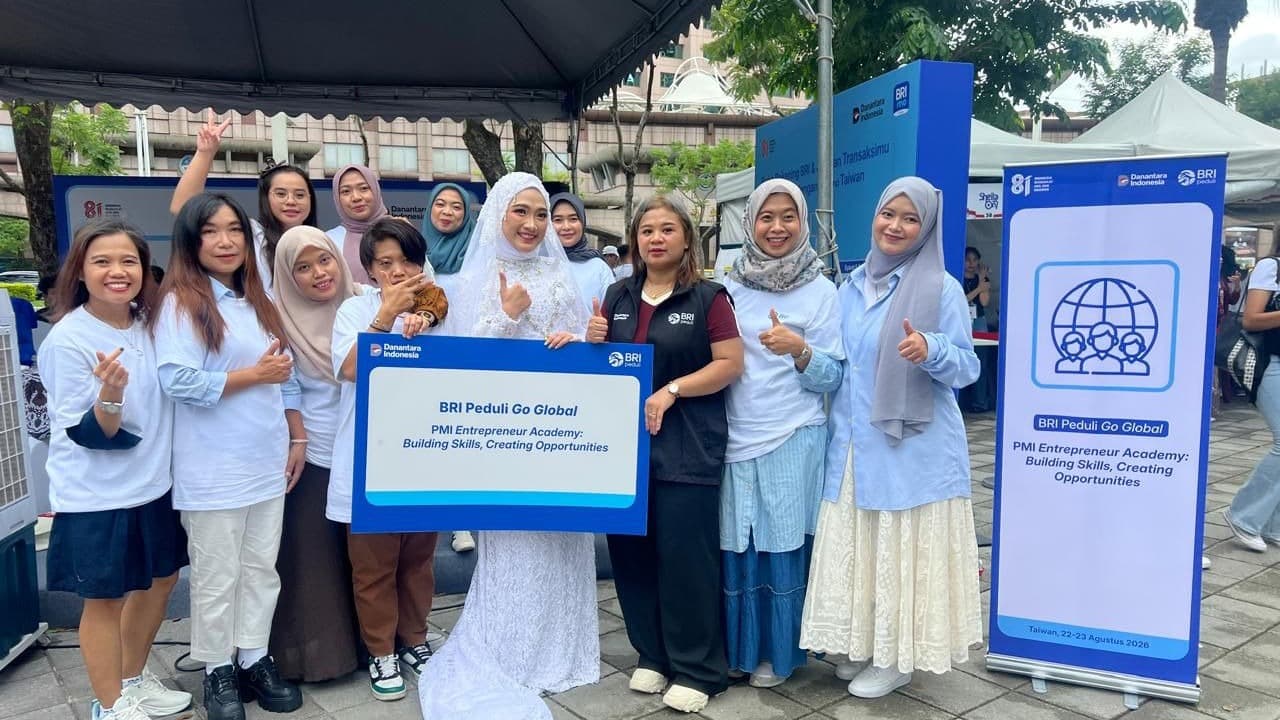 Pulang Bawa Ilmu dari Taiwan, BRI Peduli Cetak PMI Jadi Pengusaha Mandiri