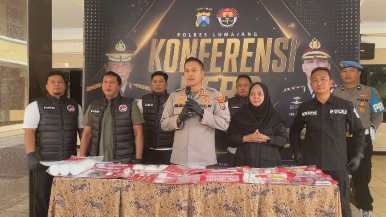 Pasutri Edarkan Sabu, 23 Kasus Terbongkar