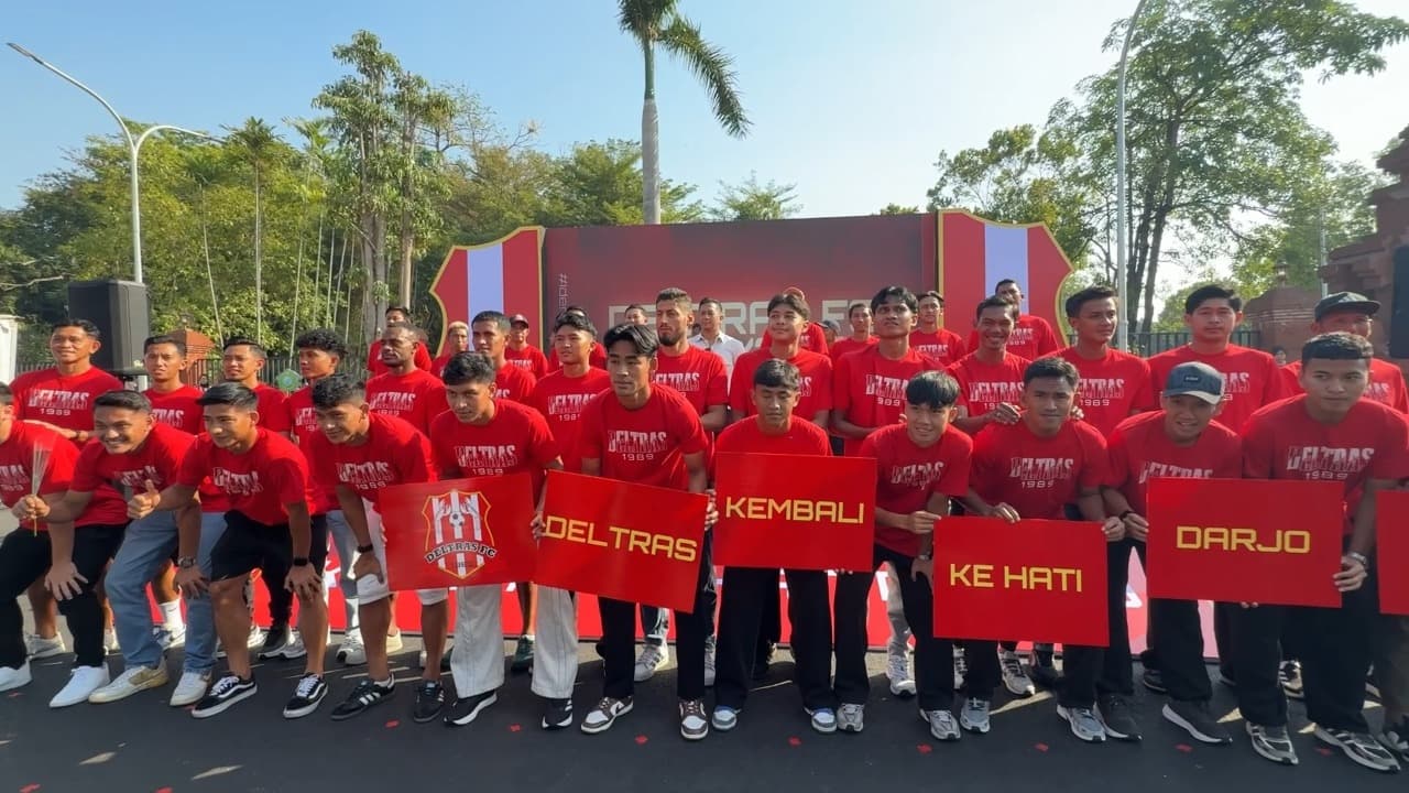 Kembali ke Hati Darjo, Deltras FC Launching Tim dan Jersey di Tengah CFD