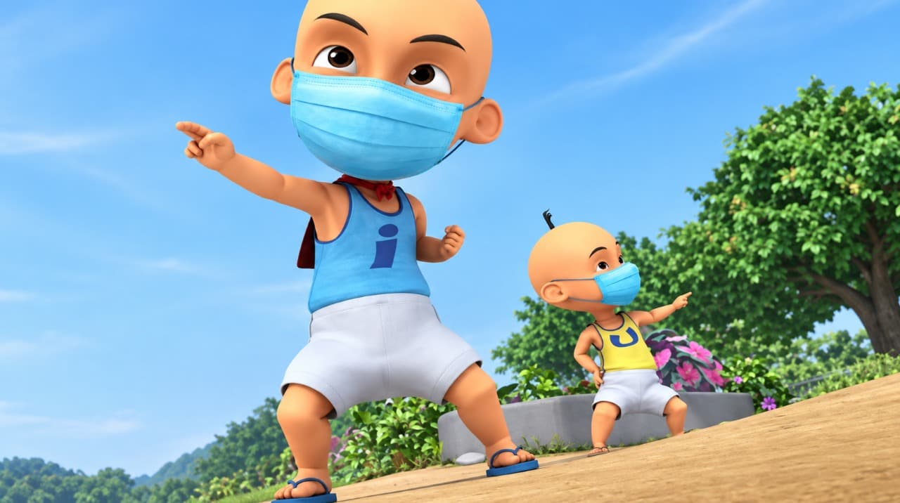 Upin Ipin Singgung Kebakaran Hutan, Netizen Indonesia Ramai Bereaksi
