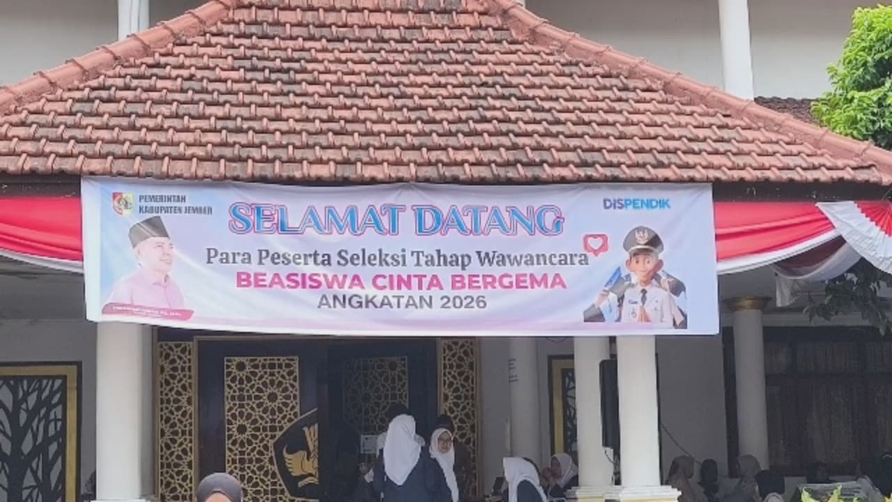 Ribuan Mahasiswa Jember Jalani Wawancara Beasiswa Cinta Bergema