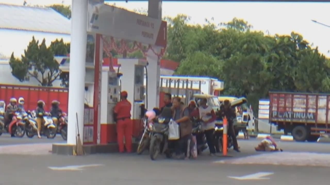 Antrean BBM Berangsur Normal