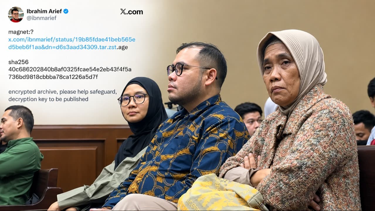 Mantan Konsultan Kemendikbudristek Ibrahim Arief Unggah Berkas Enkripsi Misterius