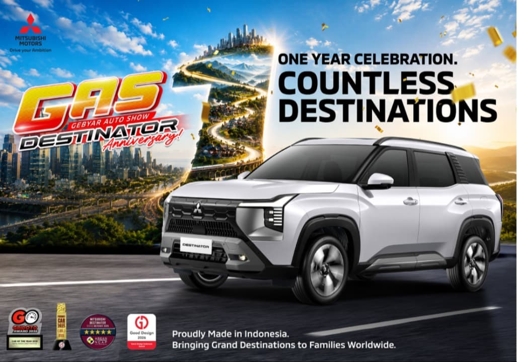 1 Tahun Mitsubishi Destinator: Rayakan Kebersamaan Lewat Gebyar Auto Show