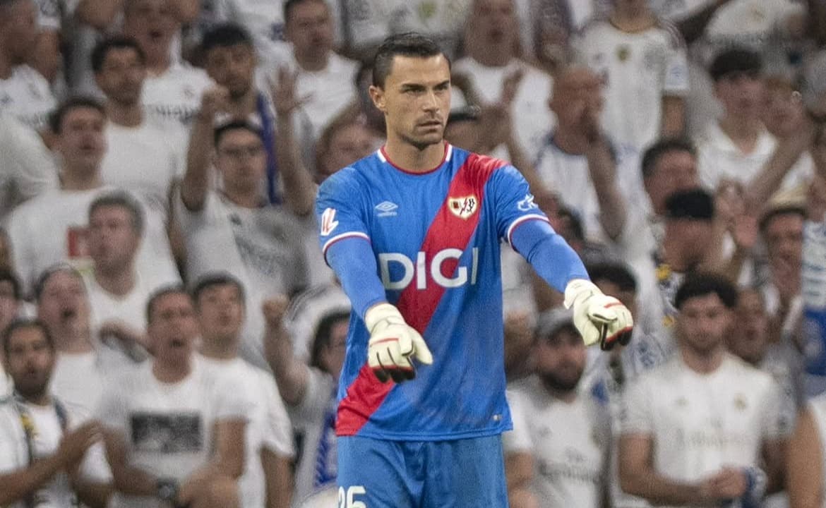 Emil Audero Catat Tujuh Penyelamatan Saat Rayo Vallecano Dibekuk Real Madrid 1-4