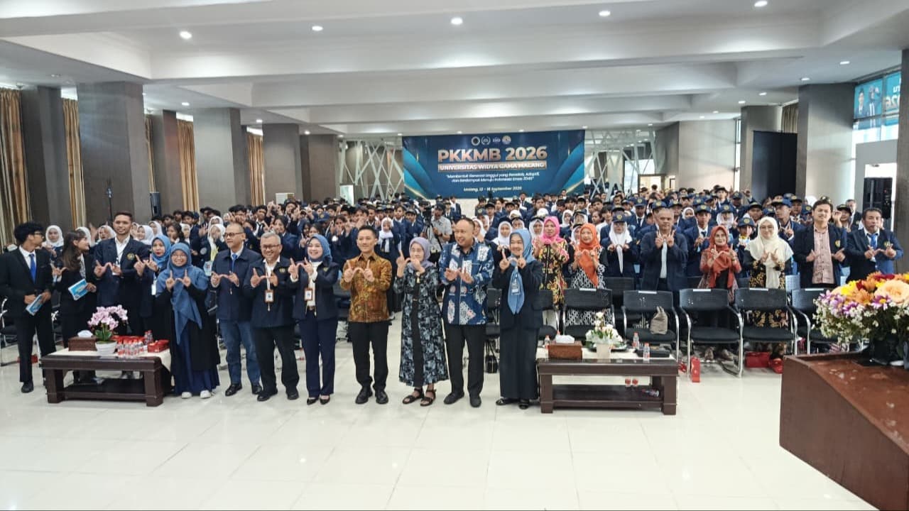 PKKMB UWG Malang 2026, 1.200 Lebih Mahasiswa Baru Disiapkan Jadi Generasi Unggul Menuju Indonesia Emas 2045