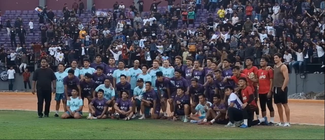 Ribuan Persikmania Padati Latihan Persik, Suntik Semangat Jelang Hadapi Arema FC