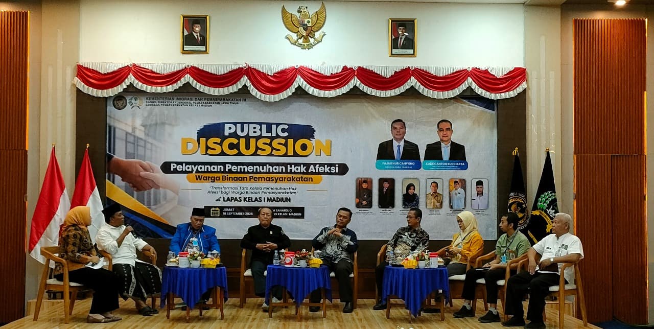 Lapas Kelas I Madiun Bahas Pemenuhan Hak Afeksi Warga Binaan