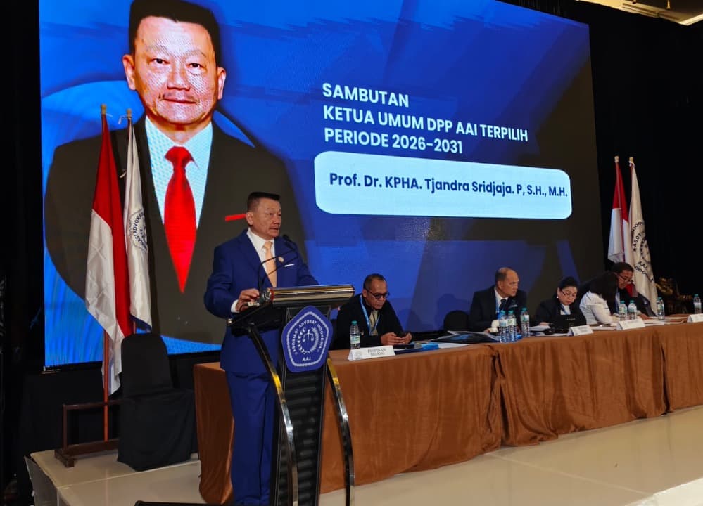 Prof Tjandra Sridjaja Terpilih Aklamasi Pimpin AAI Periode 2026-2031