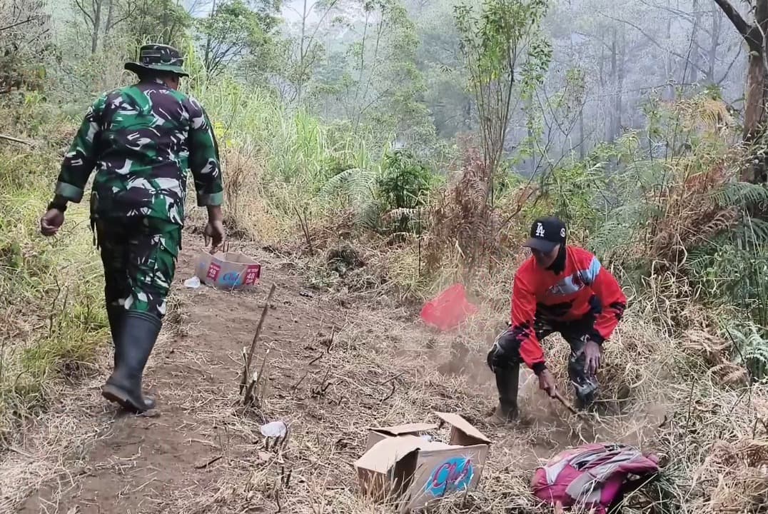 Api Gunung Lawu Padam, Petugas Waspadai Munculnya Titik Api Baru