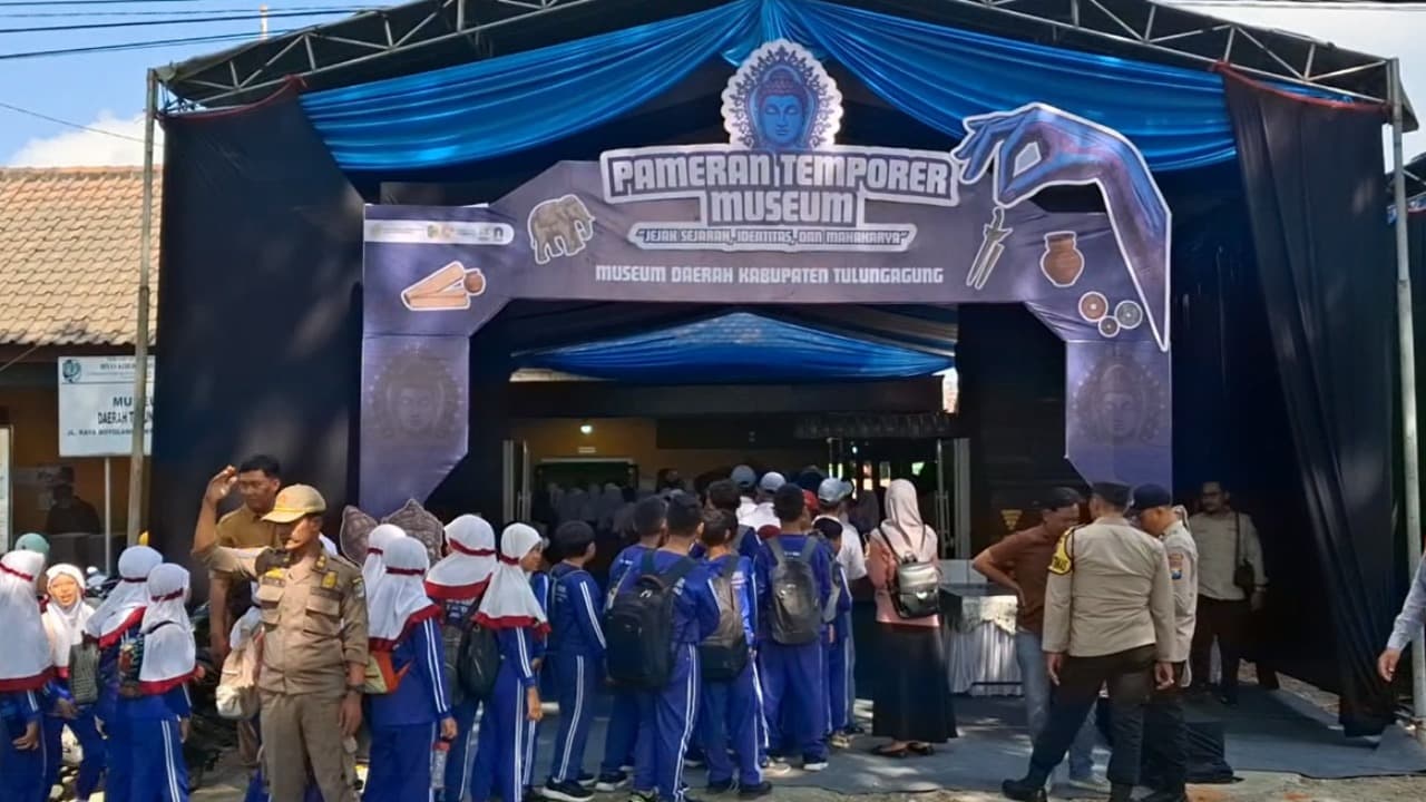 Jejak Sejarah hingga Mahakarya Budaya, Pameran Museum Daerah Tulungagung Pertemukan Enam Lembaga Kebudayaan