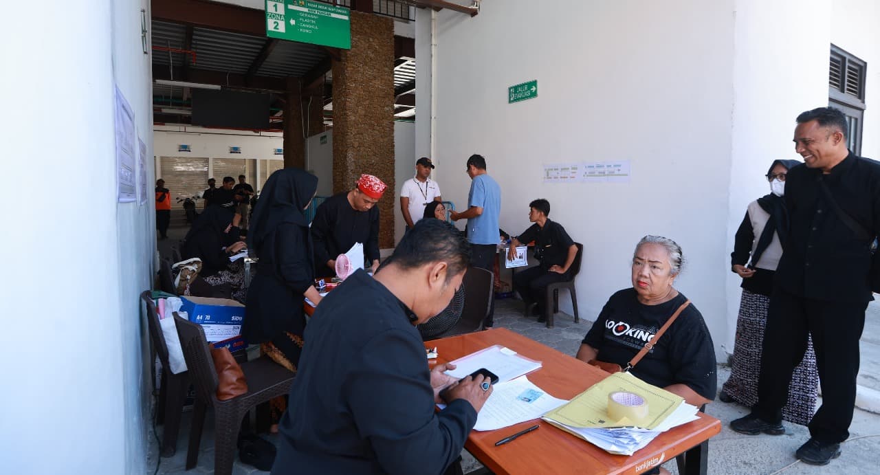 Mulai Serah Terima Lapak Pedagang, Pasar Banyuwangi Segera Beroperasi