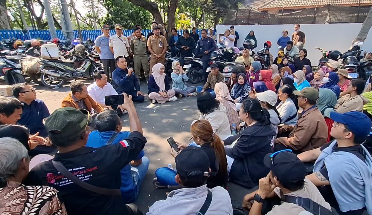 Mogok Diberi Angin Segar, Pedagang Pasar Bandar dan Pahing Kediri Bawa Ancam Gelombang Aksi Hingga Jalur Hukum
