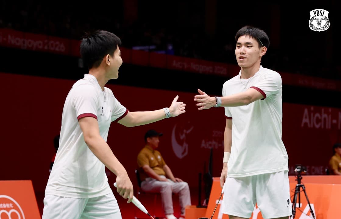 Hasil Badminton Asian Games 2026: Amri/Nita Menang Mudah, Debut Joaquin/Fadia Berjalan Mulus