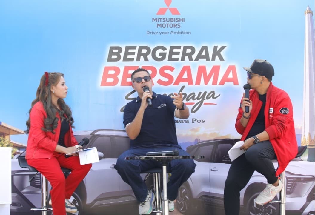 Mitsubishi Ajak Keluarga Surabaya Bergerak Bersama