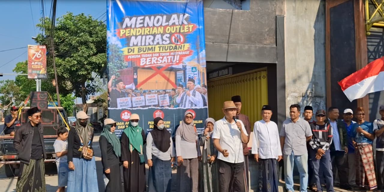 Tolak Toko Miras Berdiri, Aliansi Warga dan Ormas Tulungagung Pasang Baliho Protes