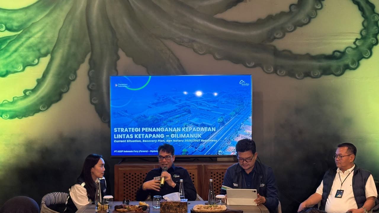 ASDP Optimalkan Layanan Demi Percepat Penguraian Antrean Kendaraan
