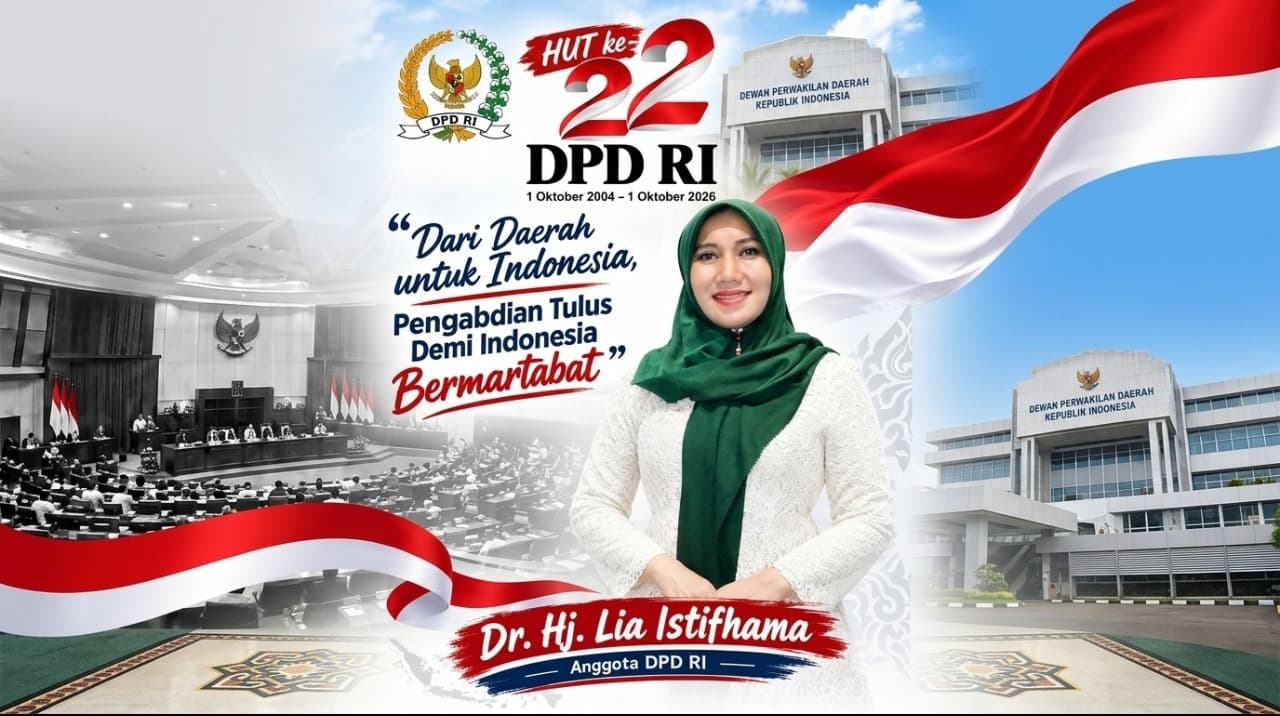 2 Tahun Mengabdi di DPD RI, Ini Perjuangan NIng Lia Istifhama dari Jawa Timur untuk Indonesia