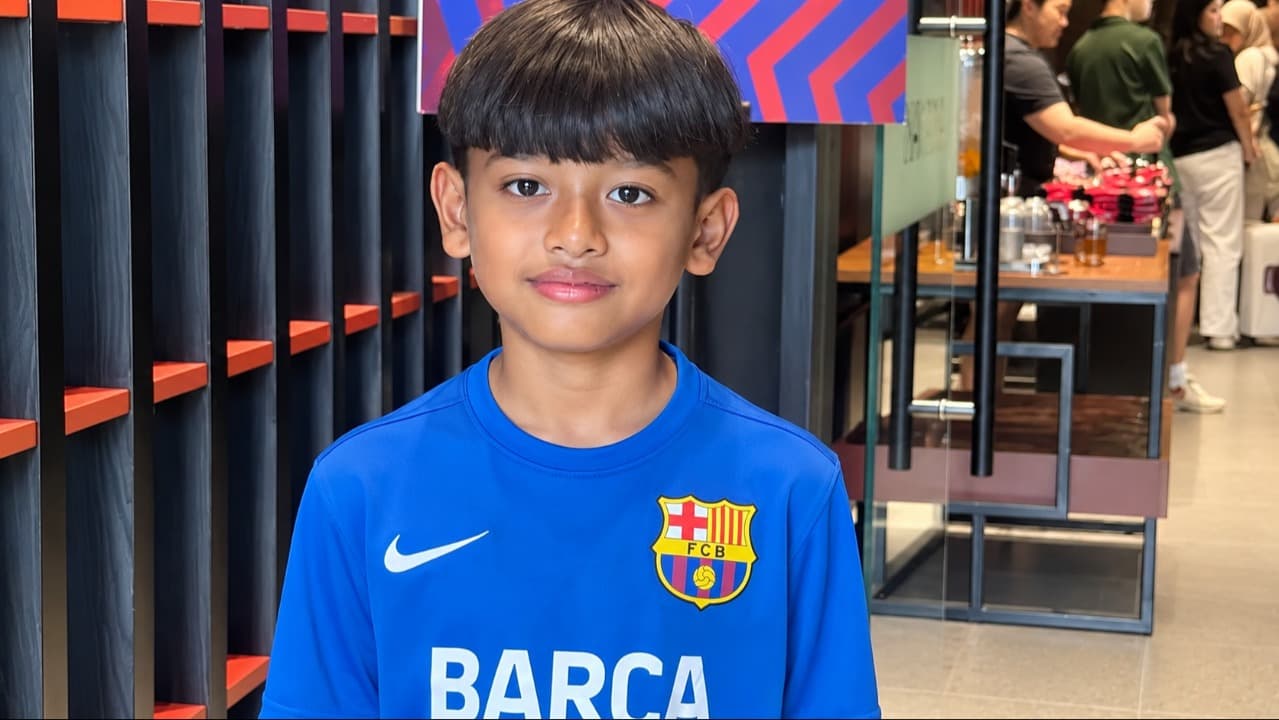 Arfa Senopati, Bocah Bekasi yang Lolos Seleksi Barca Academy Clinics
