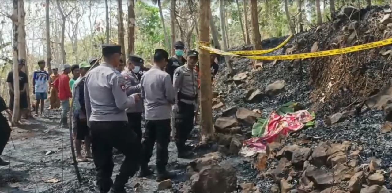 Niat Bakar Daun Jati Kering di Ladang, Nenek 74 Tahun di Tulungagung Tewas Terbakar