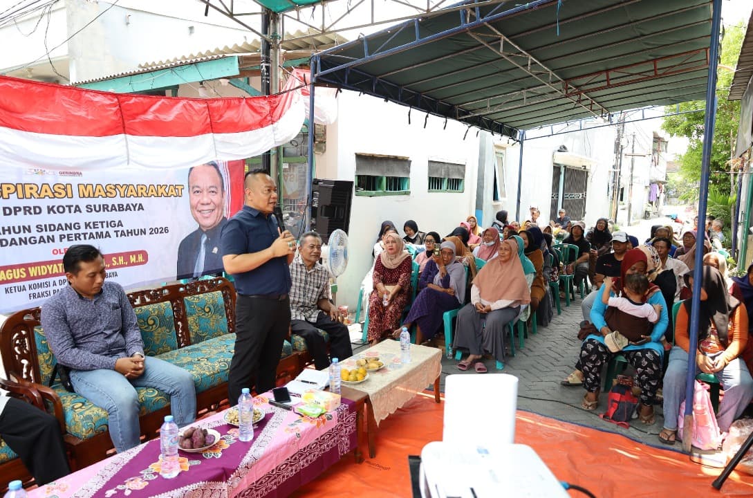 Reses di Candi Lontar, Cak Yebe Kawal Usulan U-Ditch dan Bantu Rutilahu Warga