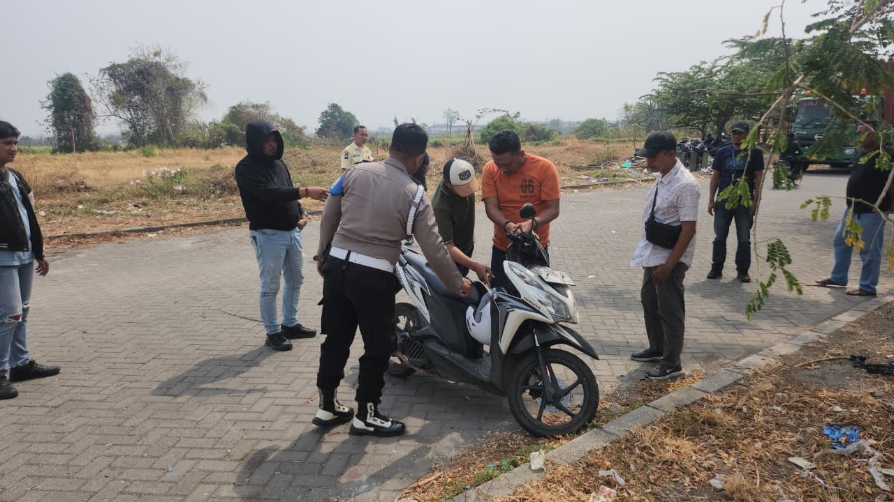 5 Bulan Lidik, Dua Pelaku Curanmor di Parkiran PT Indoword Mojokerto Dibekuk Reskrim Polsek Ngoro